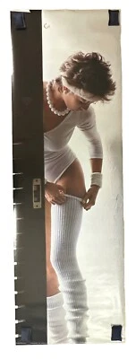 Vintage 1984 Door Poster Girl Danseuse En Blanc Verkerke LARGE 62" x 21" NEW! - Image 1 of 4