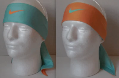 Corbata Nike Cooling Head Reversible Adulto Unisex Tropical Twist/Naranja Combustible Foto 1 de 4