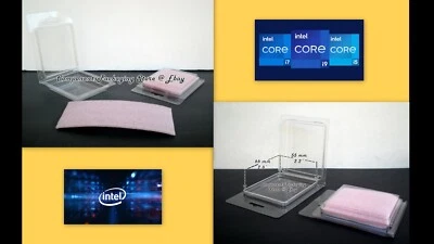 120 Core i9 i7 i5 i3 CPU Clamshells Case fits LGA1200 LGA1151 LGA1155 LGA155 New - Image 1 of 4