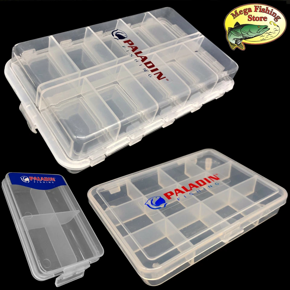 PALADIN Spoon Köder Box - Trout Spoons Spinner Spoonbox Köderbox - in 3 Größen