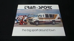 Vintage 1980 FLEETWOOD TRAN-SPORT Motorhome Sales Brochure - Bild 1 von 4