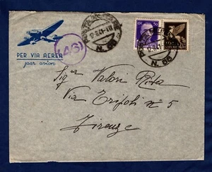 POSTA MILITARE 88 VIA AEREA PER FIRENZE - Bild 1 von 2