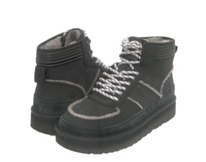 UGG X WM WHITE MONTAINEER HIGHLAND SPORT MEN BOOT BLACK  US 10 /UK 9 /EU 43 - Picture 1 of 5