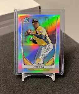 Josh Bell 2014 Bowman Chrome CTP-16 Pittsburgh Pirates prospect refractor - Picture 1 of 2
