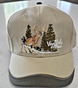 Vintage Wyffels Hydriden Strapback Mütze Hirsch Bock Jagd bestickt Kappe K Prod - Bild 1 von 6