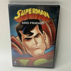 Superman and Friends DVD Classic DC Comic Cartoon Show Brand New  - Foto 1 di 2