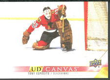 Tony Esposito 2022-23 Upper Deck Series 2 UD Canvas Alumni #C255 Blackhawks NHL