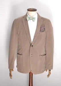 Para hombres BOGLIOLI Prenda Algodón Teñido Traje Deportivo Blazer Chaqueta Talla ~ EU 54 / UK 44 - Imagen 1 de 9