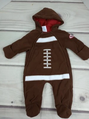 Fútbol Bebé Bunting 3-6 Meses Pequeñas Maravillas Abrigo Una Pieza Invierno Traje de Nieve Foto 1 de 4