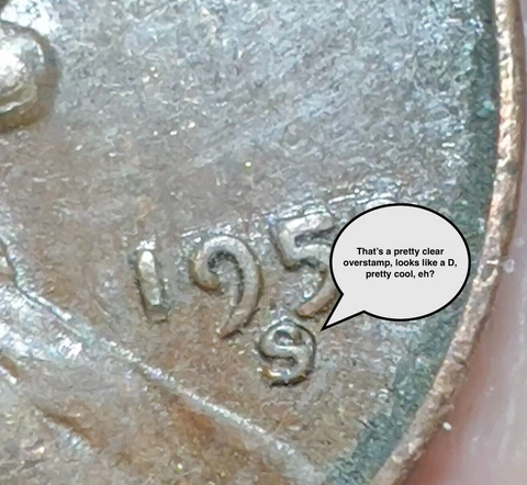 U.S. COIN BLOWOUT:  Cool & Rare 1953 S/D Mint Error AGREE? Take a Peek COBM-1707 Cover