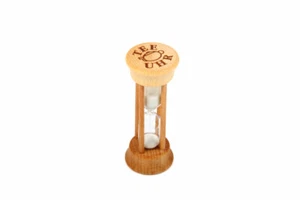 Redecker Tee-Uhr Tee Uhr Sanduhr aus geöltem Buchenholz 3 Minuten z2016 - Bild 1 von 1
