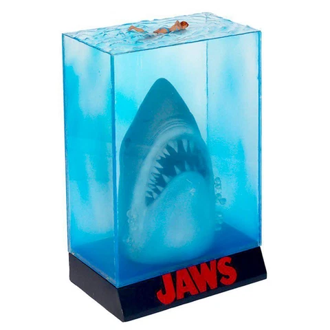 Jaws 3D Poster Statue The great white shark Cover