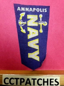 VINTAGE POST'S RAISIN BRAN ANNAPOLIS NAVY PATCH - Picture 1 of 2