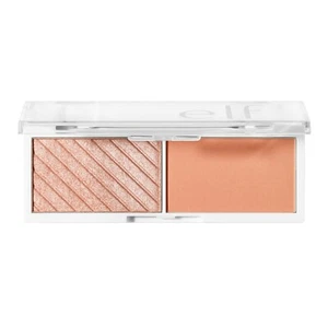 ELF Bite Size Face Duo Blush Highlighter 28251 WHITE PEACH .16 oz NEW! FREE SHIP - Picture 1 of 6