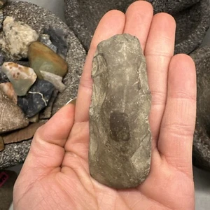 MLC s6287 3” Highly Polished Stone Celt Old Artifact Ohio Relic - Picture 1 of 7