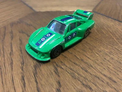 Corgi Porsche 935 Green Polo Made in GT Britain Diecast Scale Model  - Image 1 of 4