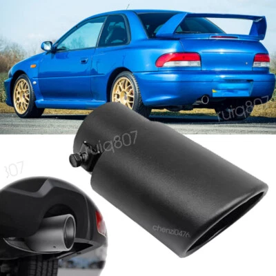 Car Exhaust Pipe Tip Rear Tail Muffler StainlessSteel For Subaru Impreza WRX STI Foto 1 de 4