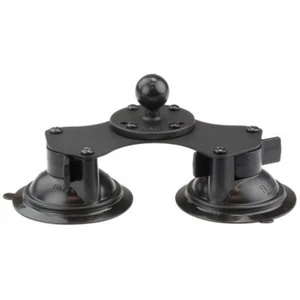 RAM Mount Double Suction Cup Base with B Size 1 inch Ball RAM-B-189B-202U - Picture 1 of 1