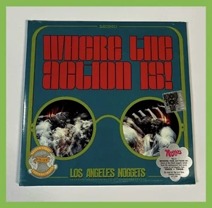 V/A - Where The Action Is! Los Angeles Nuggets 2xLP On Vinyl Garage Psych Rock - Picture 1 of 5