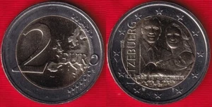 Luxembourg 2 euro 2020 "Birth of Prince Charles" BiMetallic Relief UNC - Picture 1 of 1