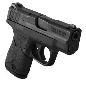 Absatzgriff für Smith & Wesson M&P Schild schwarz Gummi - 705R mit KOSTENLOSEM AUFKLEBER - Bild 1 von 3