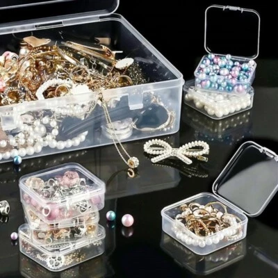 Plastic Storage Organizers Set 20 Pieces for Jewelry Travel Stackable Case - Image 1 of 4