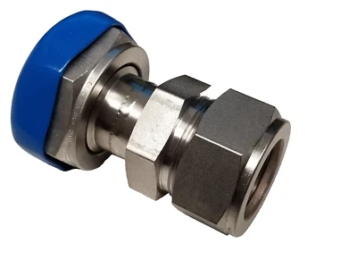 New Swagelok 1" Tube to 1" VCO O-Ring SS Connector, SS-16-WVCO-6-1610 - Image 1 of 4