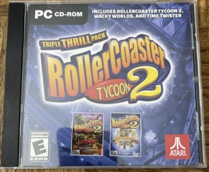 Roller Coaster Tycoon 2 PC CD Rom Game - Picture 1 of 5