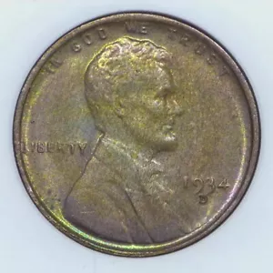 1934-D Lincoln Wheat Cent 1c Münze Stempelglanz e060 - Bild 1 von 2