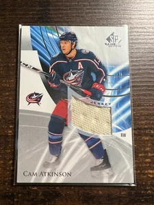 A114,404 - 2020-21 SP Game Used Silver #66 Cam Atkinson Jersey - Picture 1 of 1