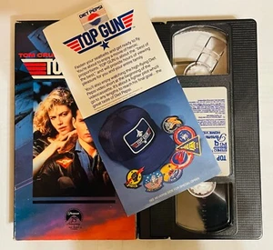 VHS 1987 Top Gun & Diet Pepsi Order Form  Paramount MISSING COVER BOX - Picture 1 of 7