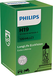 12644LLC1 PHILIPS Bulb, fog light for FIAT,HYUNDAI,KIA,LADA