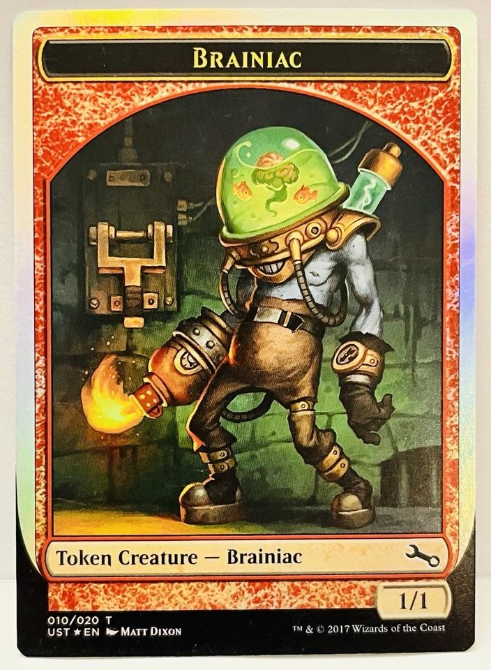 Brainiac Token (010)- FOIL-Unstable (UST)-NM - Image 1 of 1
