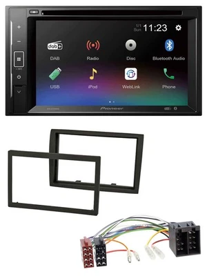 Pioneer Bluetooth MP3 USB 2DIN DAB DVD Autoradio für Citroen Jumper 11-21 Peugeo - Bild 1 von 4