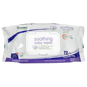Soothing Baby Wipes, Alcohol Free, 72 Wipes - Picture 1 of 2