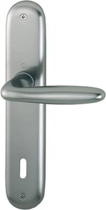 HOPPE Türgarnitur Entfernung 90mm für Türstärke 37 - 47 mm Edelstahl Effekt - Bild 1 von 2