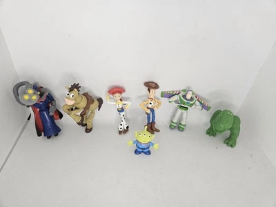Disney Toy Story Lote de 7 Figuras PVC Buzz Woody Zurg Bullseye Alien Rex Jessie Foto 1 de 4