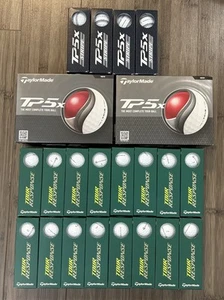 New Lot of 7 Dozen Taylormade TP5x & TP5x Stripe & Tour Response 2025 Golf Balls - Picture 1 of 2
