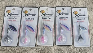 5 Bass Pro Shops XPS Lazer Eye Micro Spin Kunstköder 4ea. 1/4 oz + 1ea. 1/8oz Angeln - Bild 1 von 5