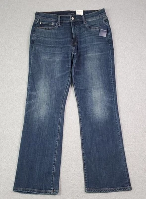 Lucky Brand Jeans Mens 33x32 Blue Easy Rider Boot CoolMax Stretch Denim New Tags - Image 1 of 4