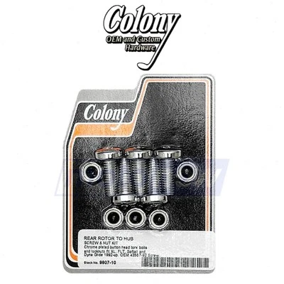 Colony Rear Disc Brake Mounting Kit for 2006 Harley Davidson FXDBI Street by Foto 1 de 4