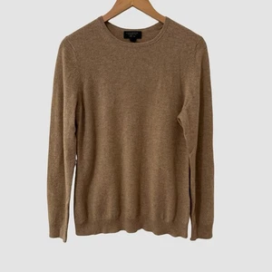 Suéter Charter Club Cashmere Marrón Cuello Redondo Manga Larga L ($150) - Imagen 1 de 6