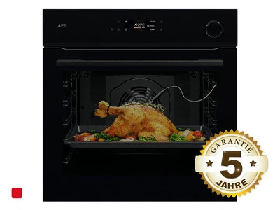 AEG NBR7P621SB MealAssist SteamCrisp® Backofen Schwarz - Bild 1 von 4
