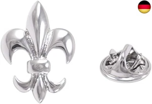 CWYPB Herren Lilien-Brosche, Silber glänzende Hut Pin Paar - Bild 1 von 8