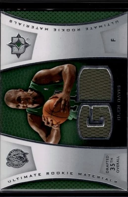 2007 Upper Deck Ultimate Rookie Materials Glen Davis #ULTRGD Rookie Jersey Patch - Image 1 of 2