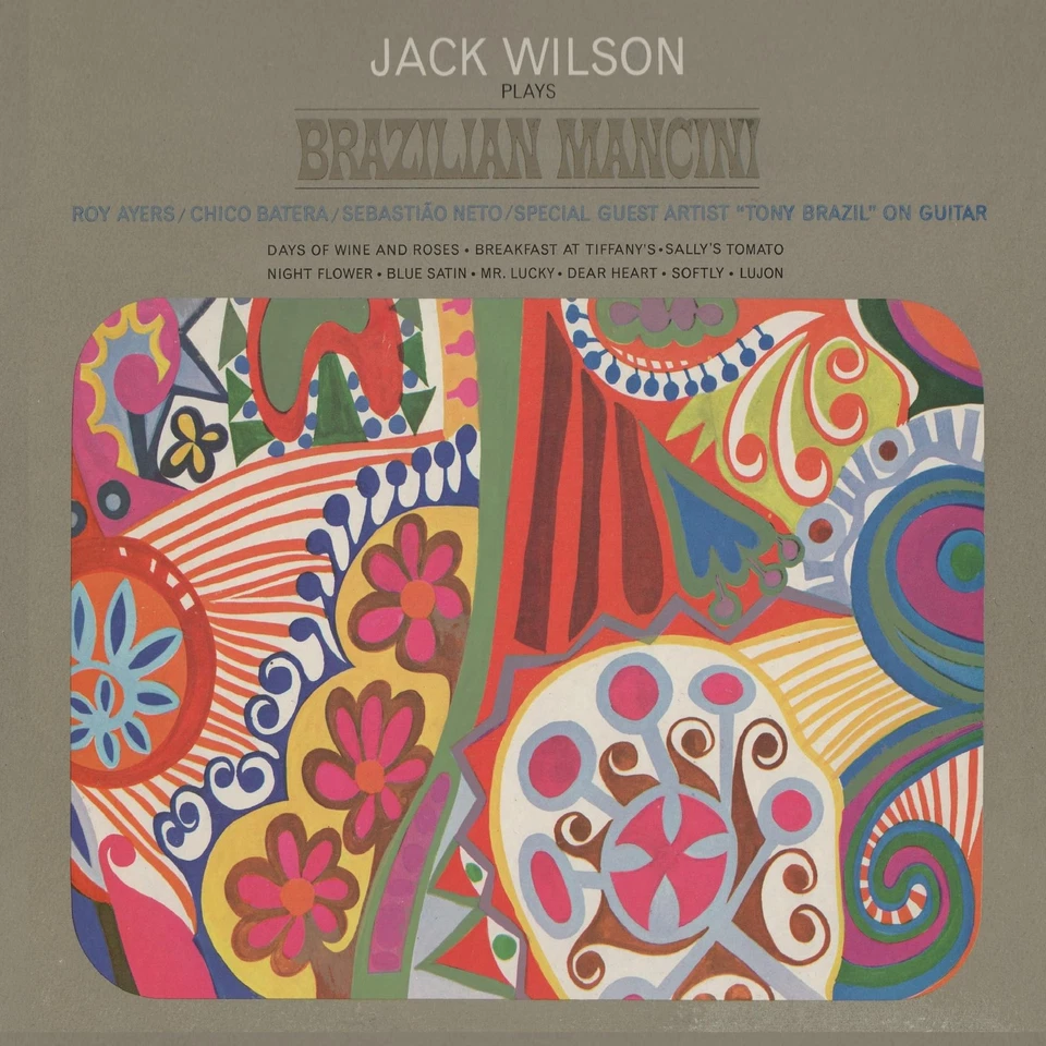 The Jack Wilson Quartet featuring Roy Brazilian Mancini Clear Monophonic (Vinyl) - Image 1 of 1