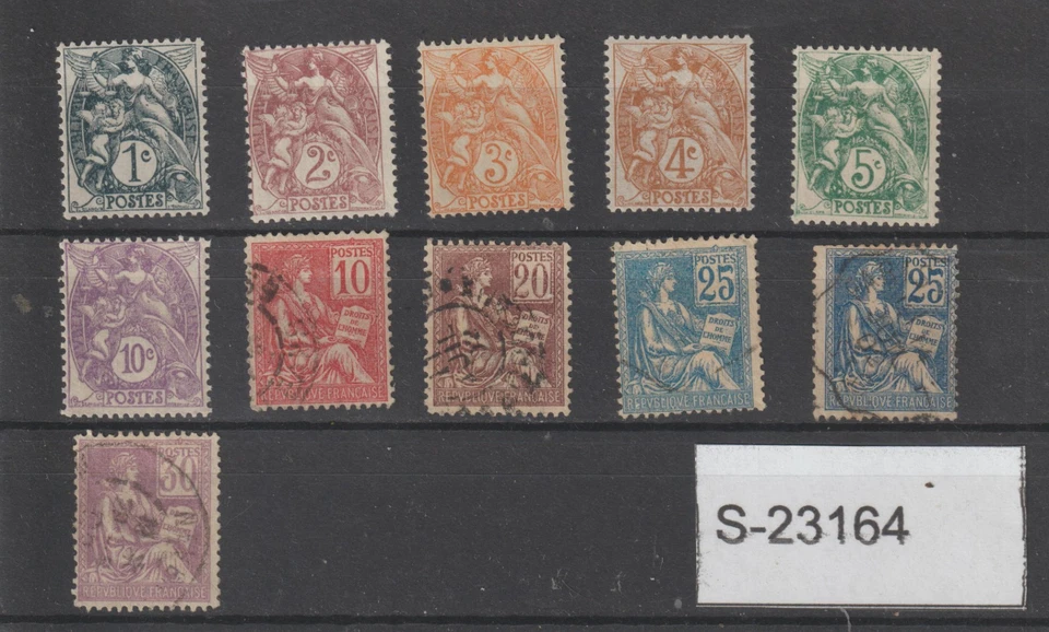 France 1900 mixed lot S-23164 - Image 1 of 1
