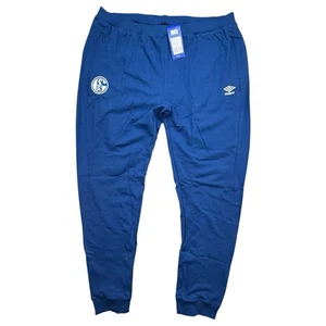 Pantalones de entrenamiento Schalke 04 T. 4XL Travel Pant XXXXL azul Umbro - Imagen 1 de 5