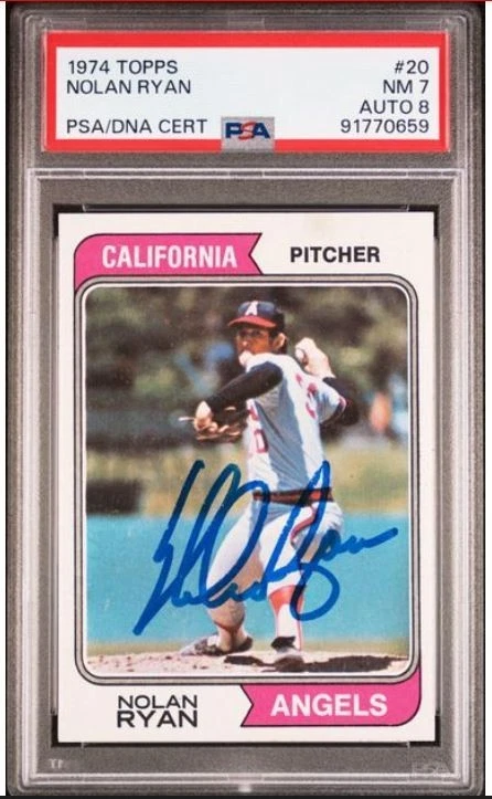 Nolan Ryan Baseball 1974 Season Sports Trading Cards & Accessories