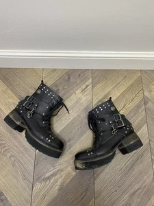 Vintage Rock Rebel Archival Punk Stiefel - Bild 1 von 14